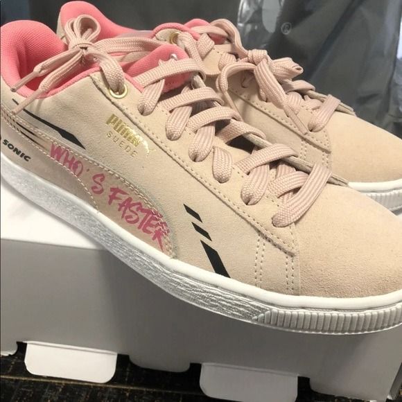 Puma x sonic suede top