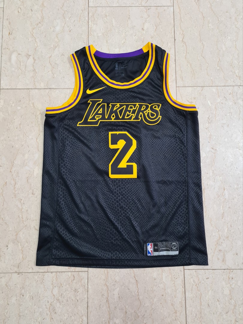 100% Authentic Lebron James Nike Lore Series City Lakers Jersey Size 44 M  Mens