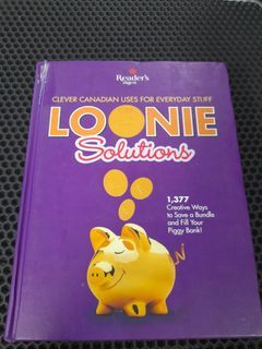 Readers Digest Loonie Solution 1377 Creatove Ways To Save a Bundle