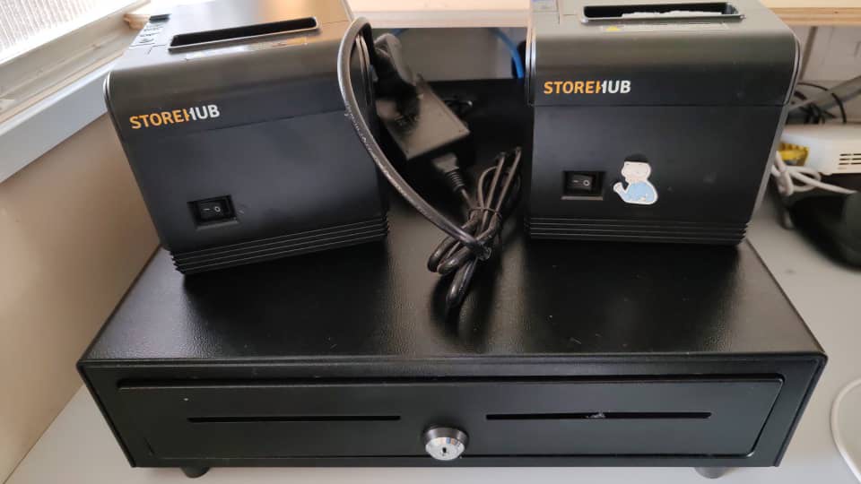 Receipt Printer & Cash Drawer, Computers & Tech, Printers, Scanners