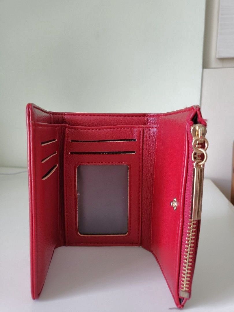Red wallets new arrivals for ladies