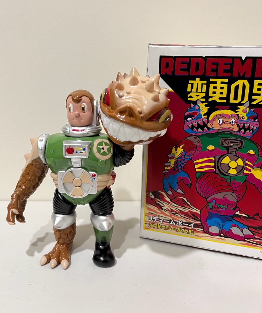 純正・新品 REDEEMBOY 変更の男 リディームボーイ ソフトビニール人形