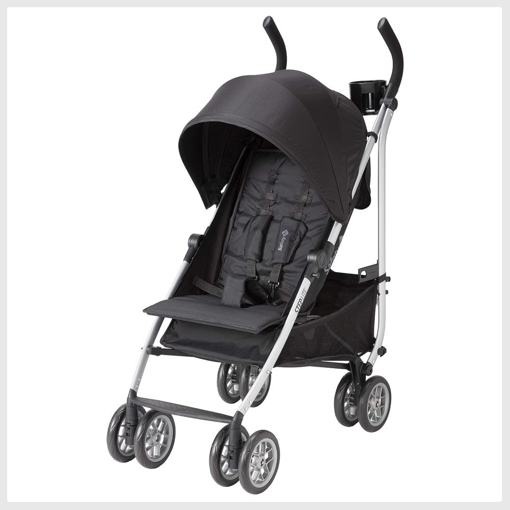 Safety 1st Step Lite Compact Stroller, Lightweight aluminum frame and a