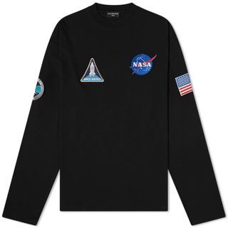 SALE Balenciaga NASA Longsleeve Sweater