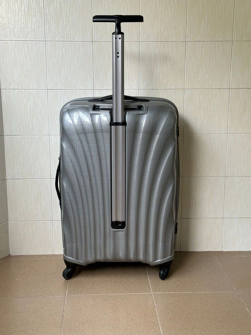 Samsonite cosmolite silver best sale