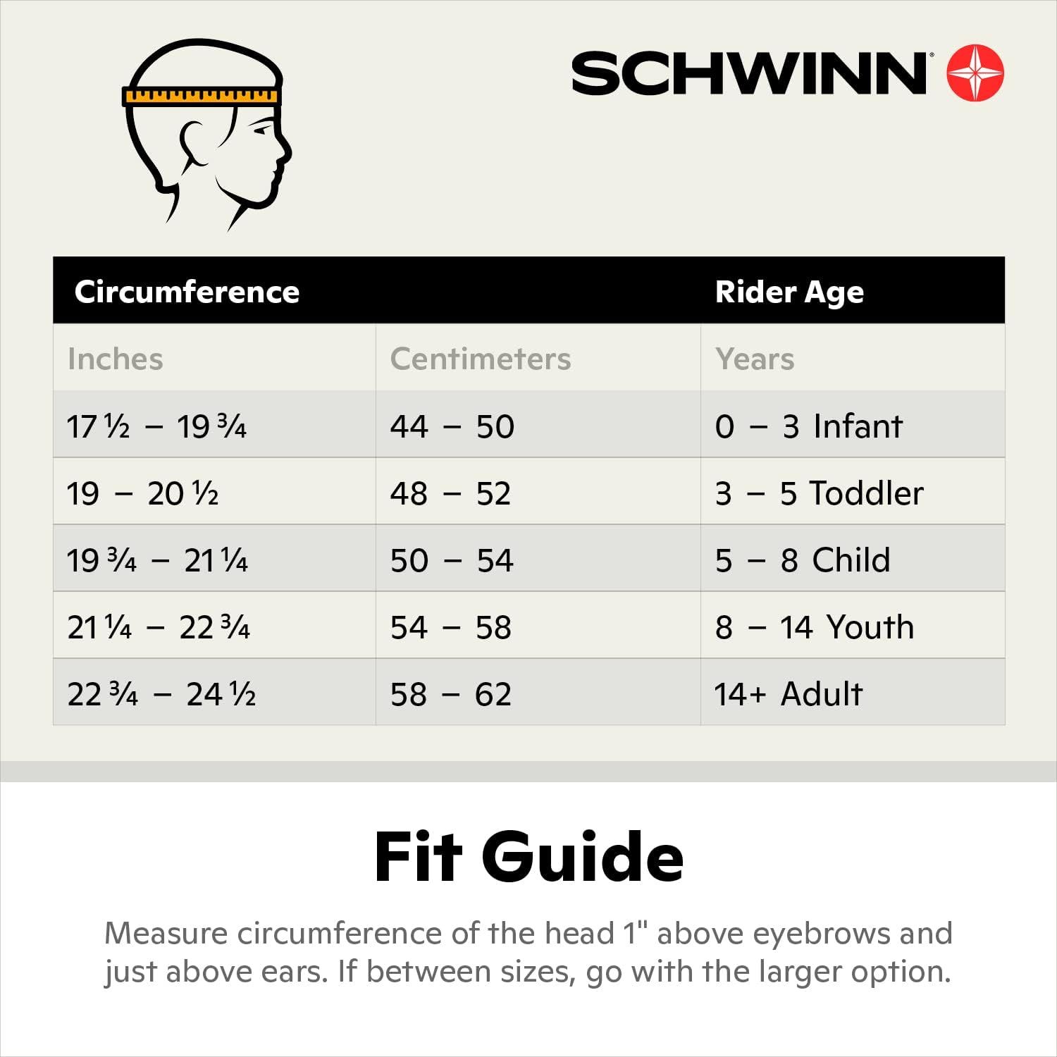 Helmet size for 2024 10 year old