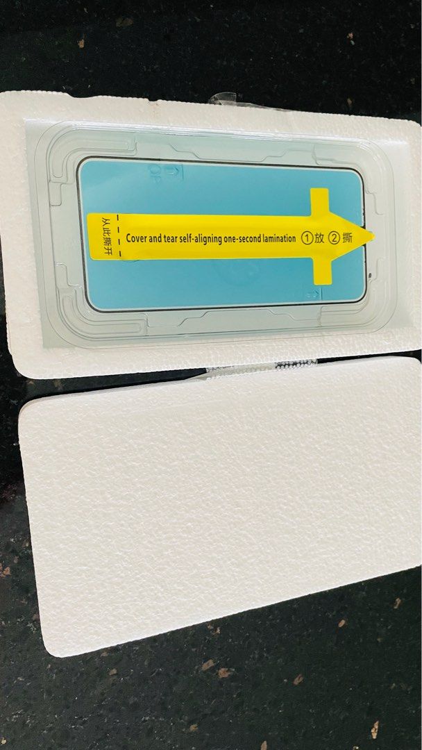 Screen Protector (Category: Other Mobile & Gadget Accessories) located in Singapore. Submitted by patchee (Listing ID 1248130902, Image 1). Description: Brand new in box. Screen protector for IPhone 11 Pro/X/XS..