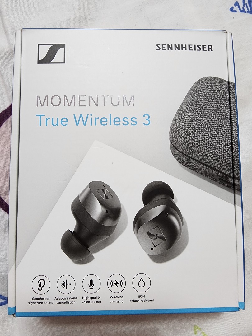 Sennheiser Momentum true wireless 3 藍牙耳機, 音響器材, 耳機 