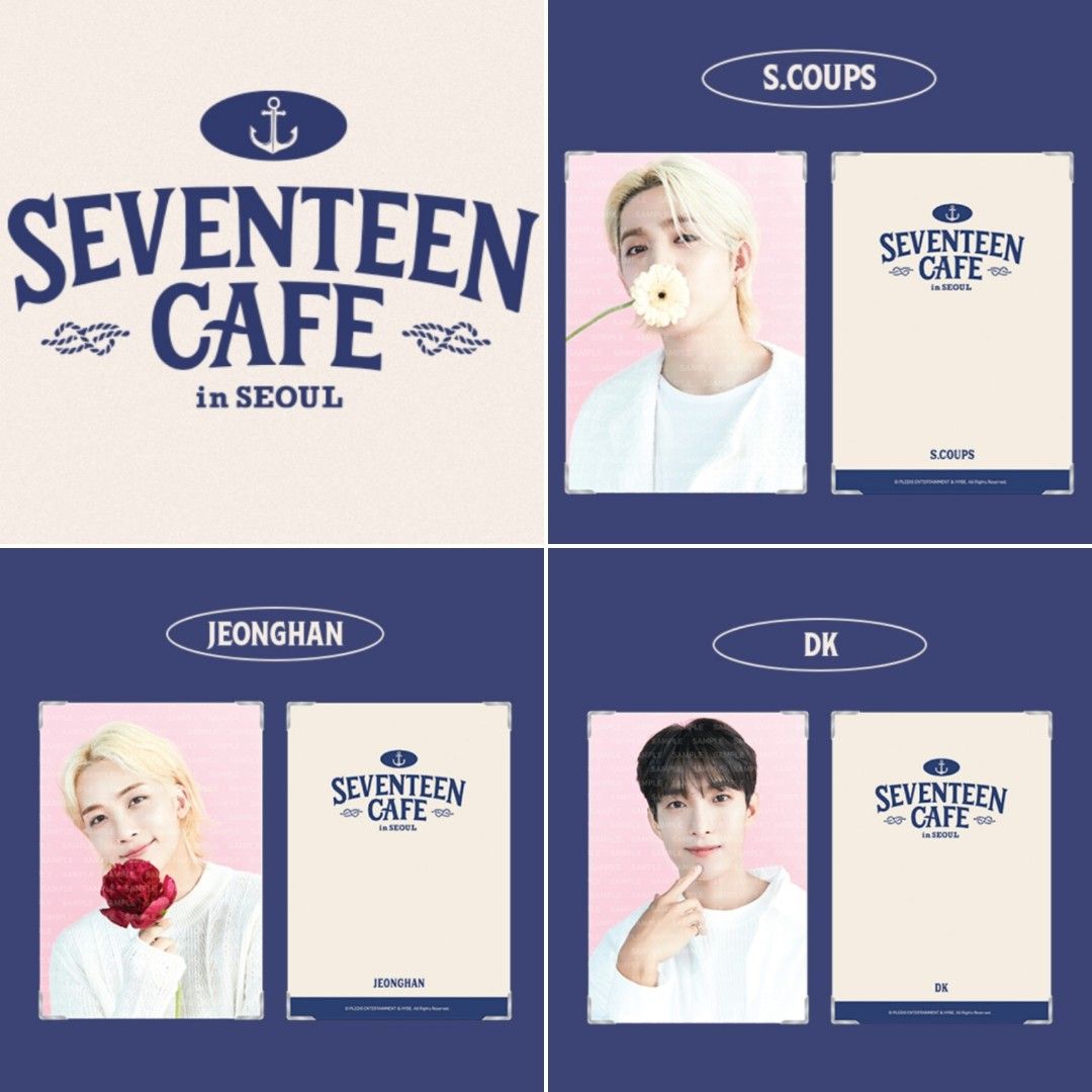 seventeen cafe in Seoul premium photo svt scoups jeonghan dk 勝哲