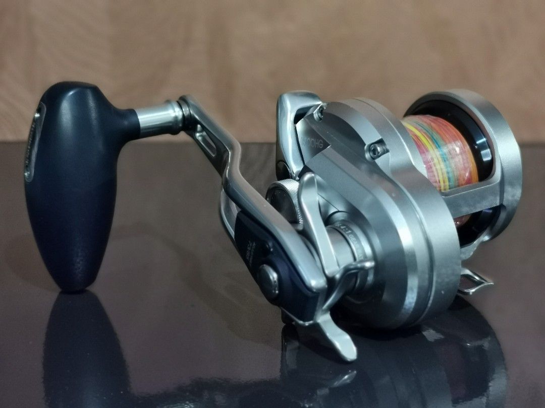 Moulinet Casting Shimano OCEA JIGGER 1500HG - Poignée Droite, Occasion Avec Boîte
