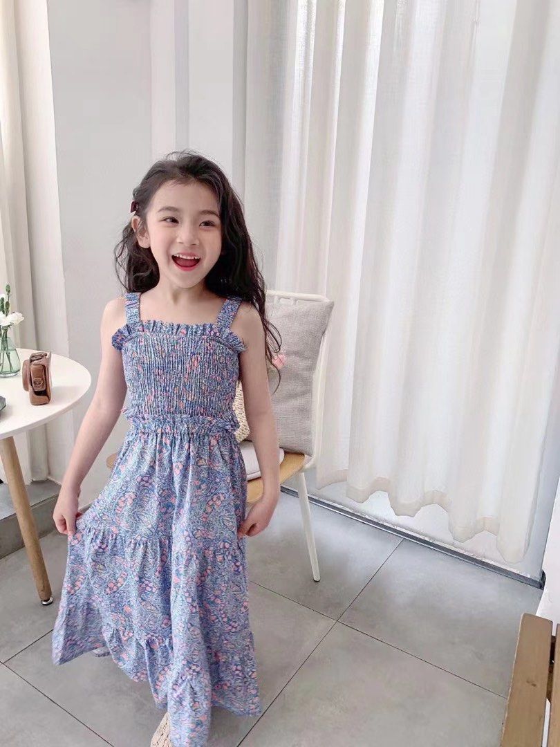 Girls floral hotsell maxi dresses
