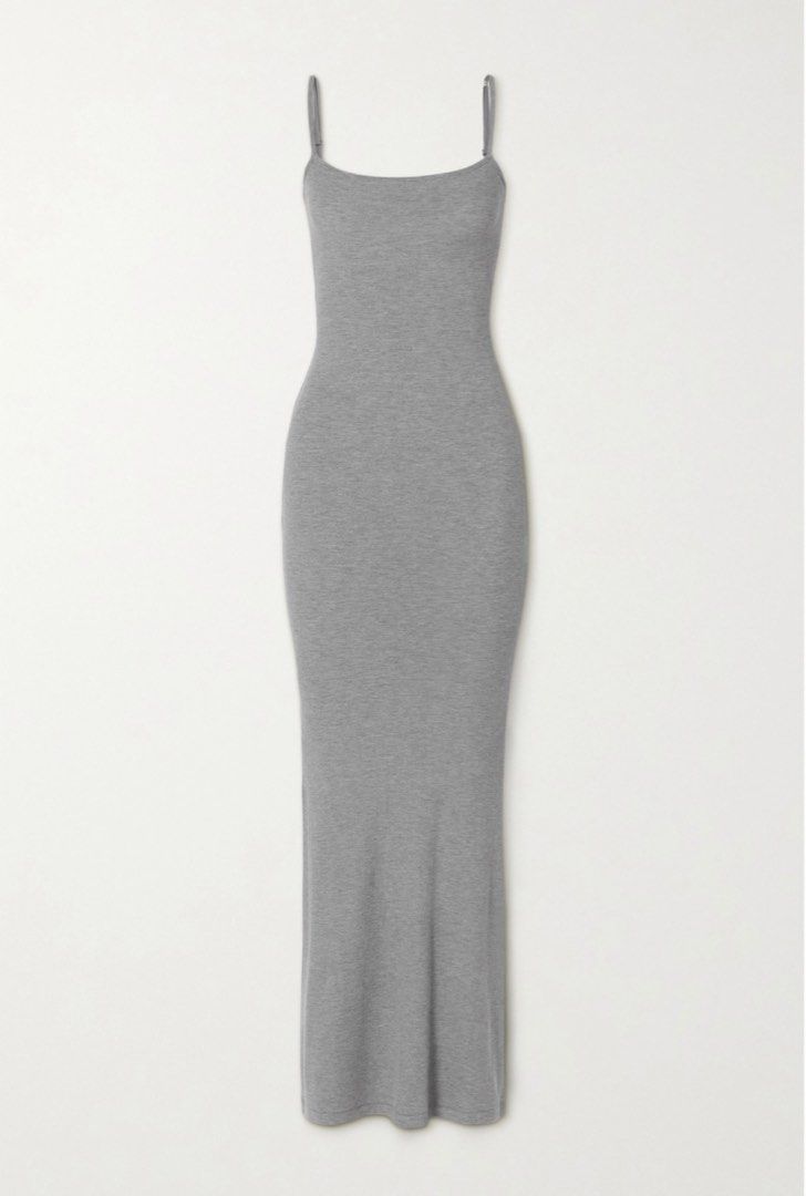 cardigan bodycon dress Ribbed Cardigan & Cami Midi Bodycon Dress, Jade / S main image 1