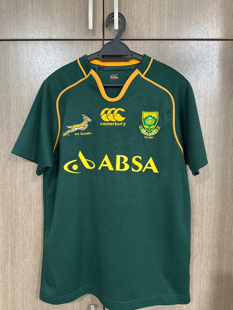 South Africa Rugby Jersey, Men's Fashion, Activewear on Carousell