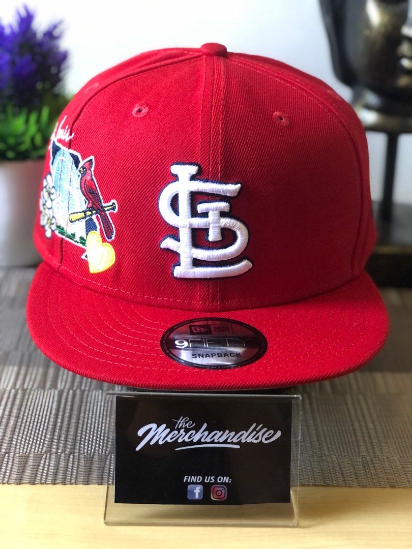 New Era St. Louis Cardinals World Series 1967 Black and Red Edition 59Fifty  Fitted Cap, EXCLUSIVE HATS, CAPS