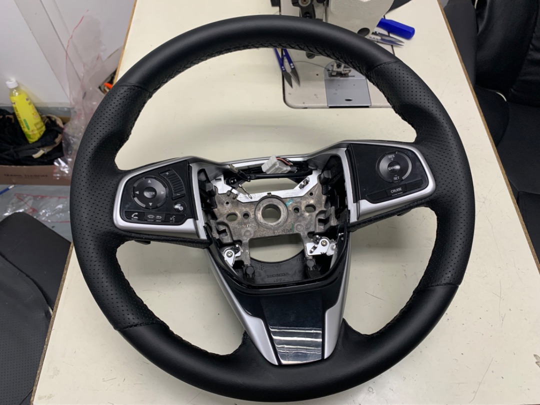 Steering wheel upholstery wrap, Car Accessories, Car