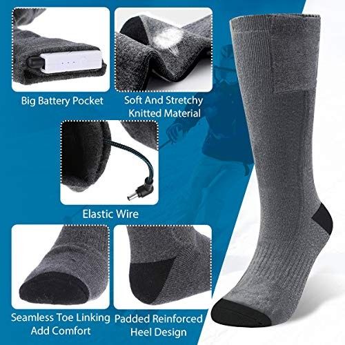 Electric thermal shop socks