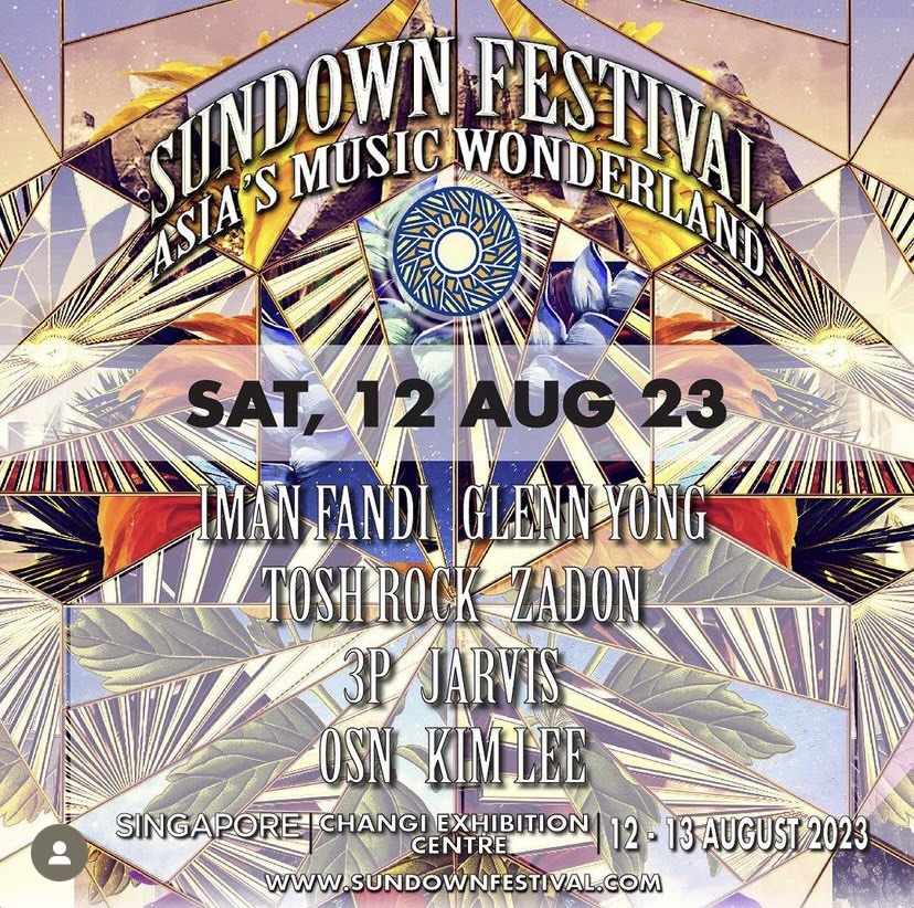 Sundown Festival Singapore 2023, Tickets & Vouchers, Event Tickets on