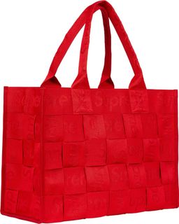 Supreme 23SS woven large tote bag, 女裝, 手袋及銀包, Tote Bags