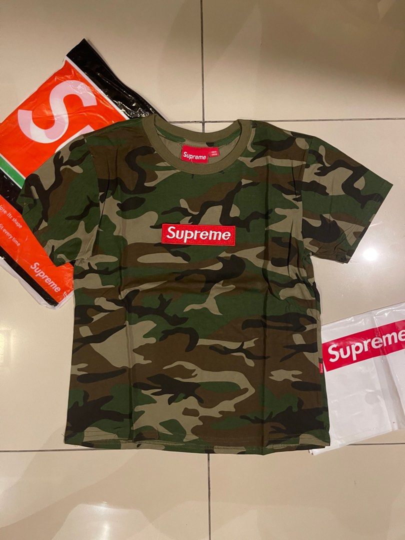 Supreme army t shirt sale