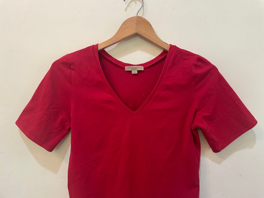 T139 Burberry Brit shirt Women s Fashion Tops Shirts on Carousell