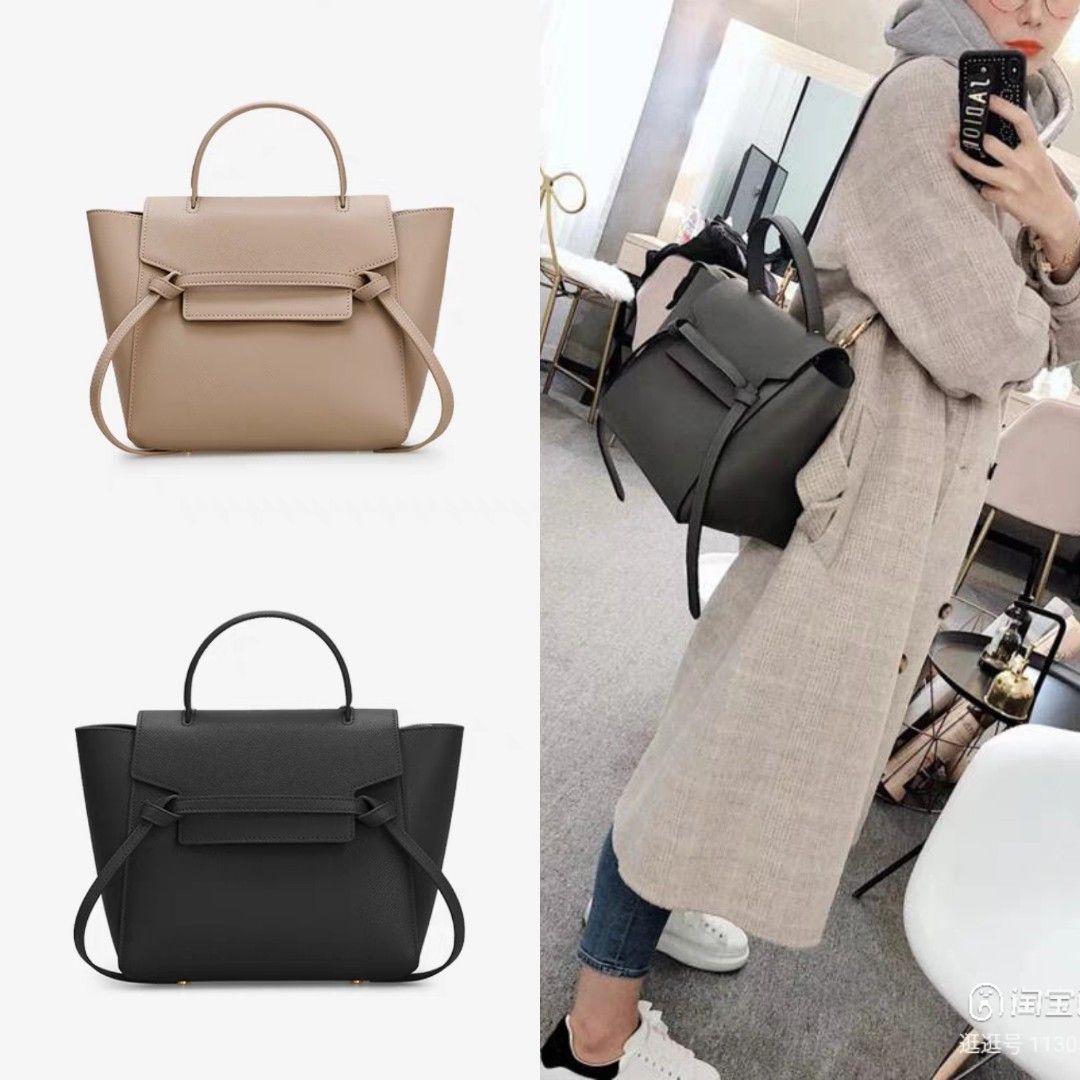 Tas CLN Grained Calfskin Belt Bag Wanita
