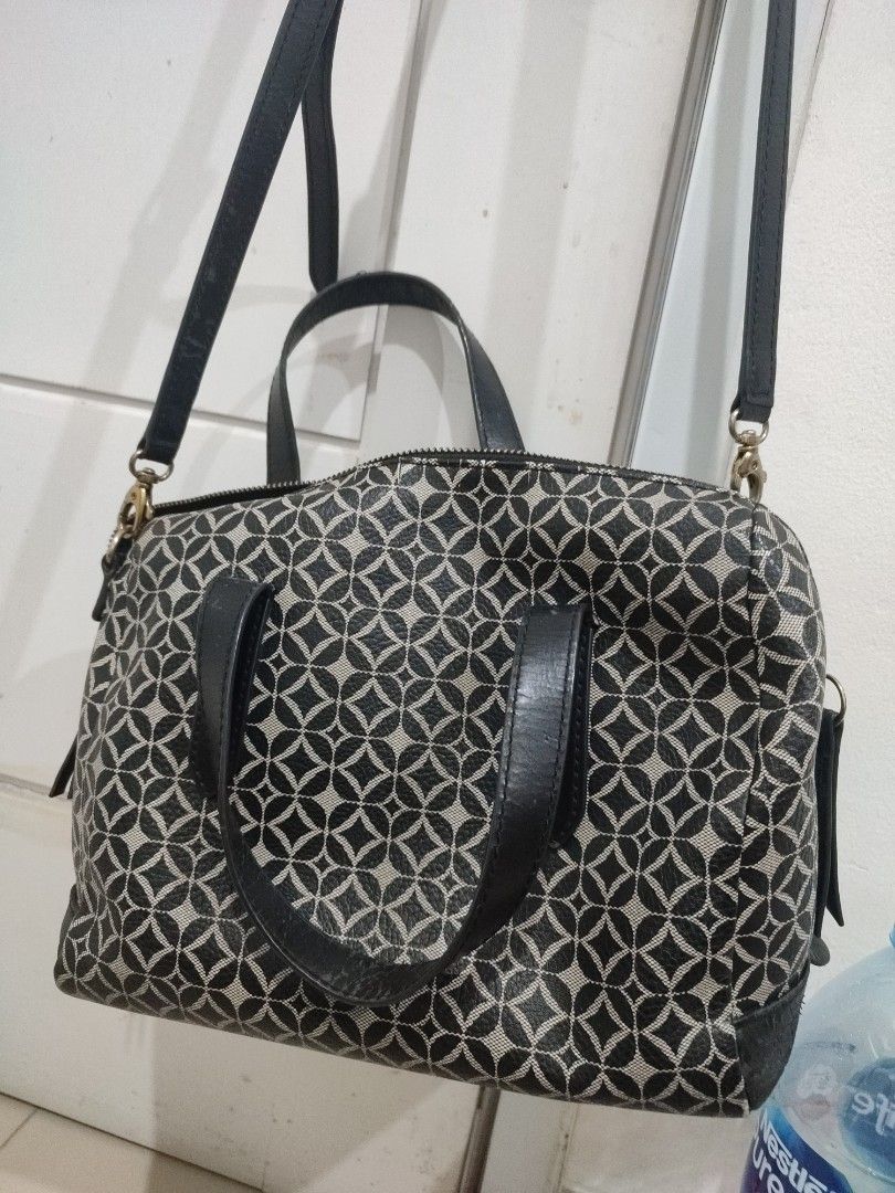 Fossil hailey 2025 satchel black