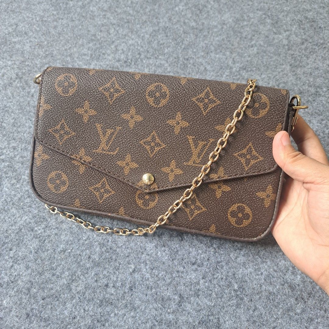 Tas LV / Clutch Louis Vuitton / Sling Bag / Tas Selempang LV, Barang Mewah,  Tas & Dompet di Carousell