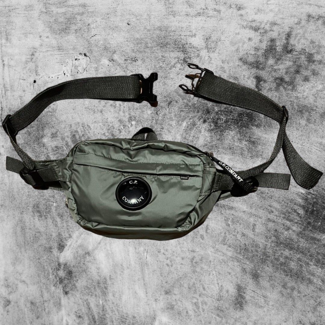 Cp Company Lens Waist Bag Cp Company Belt Bag Company Sage Green