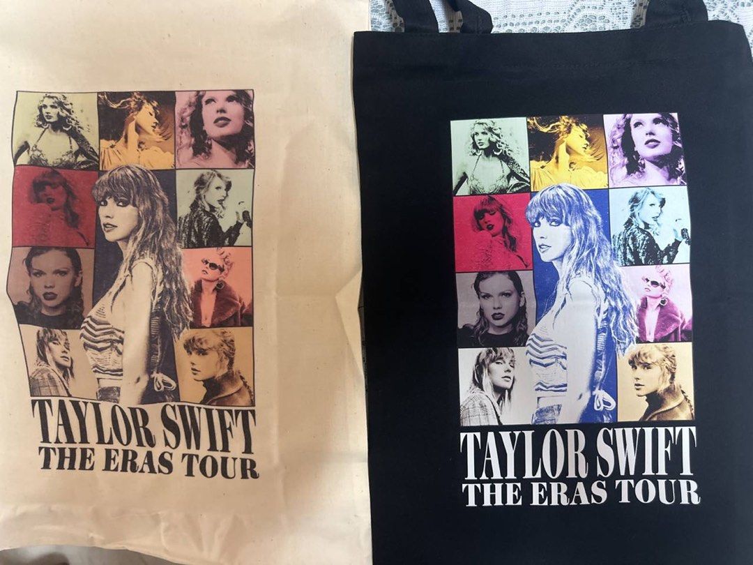 Taylor Swift Eras Tour Tote Bag, Women's Fashion, Bags & Wallets, Tote