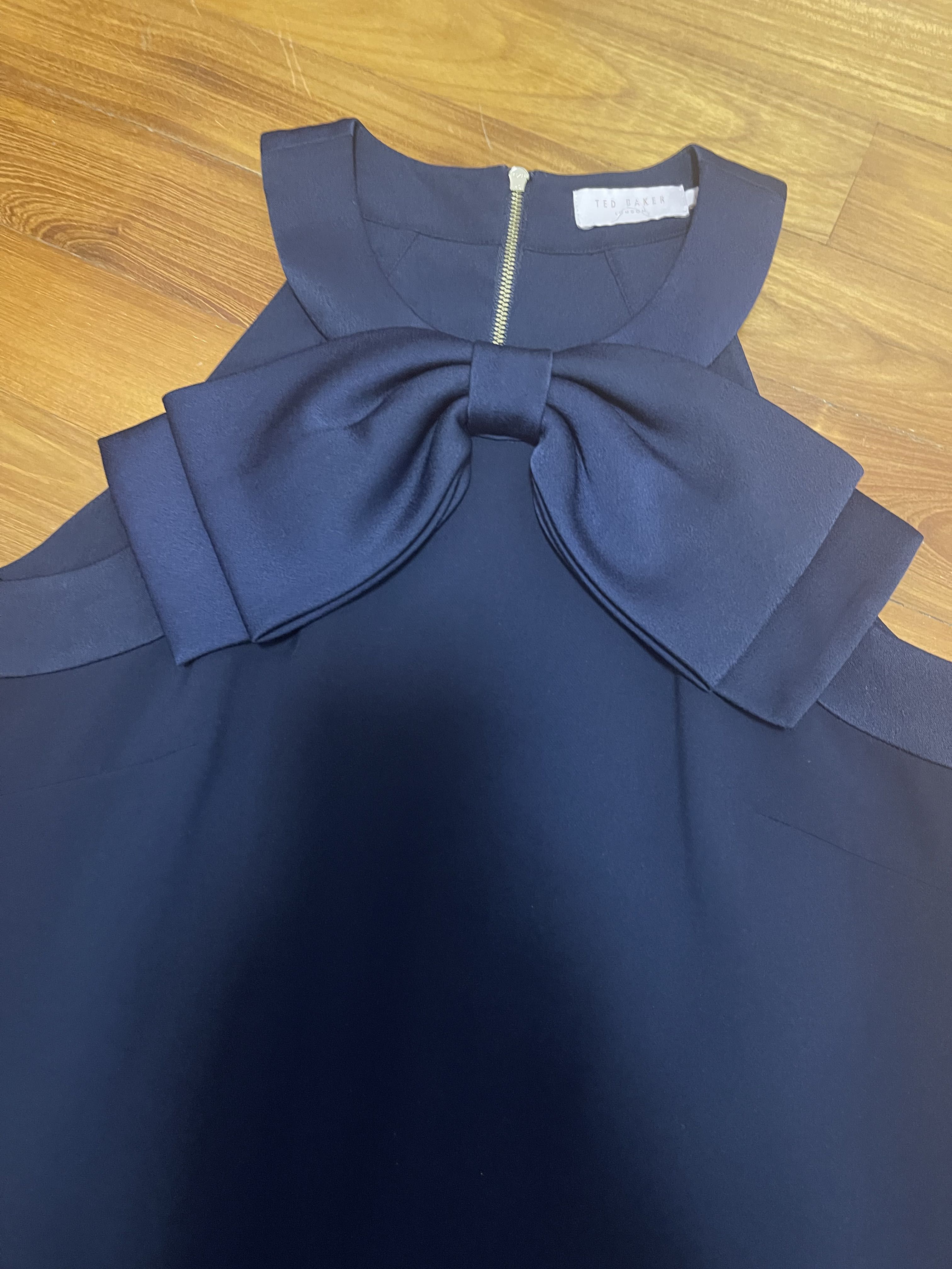 Ted baker clearance blue bow dress