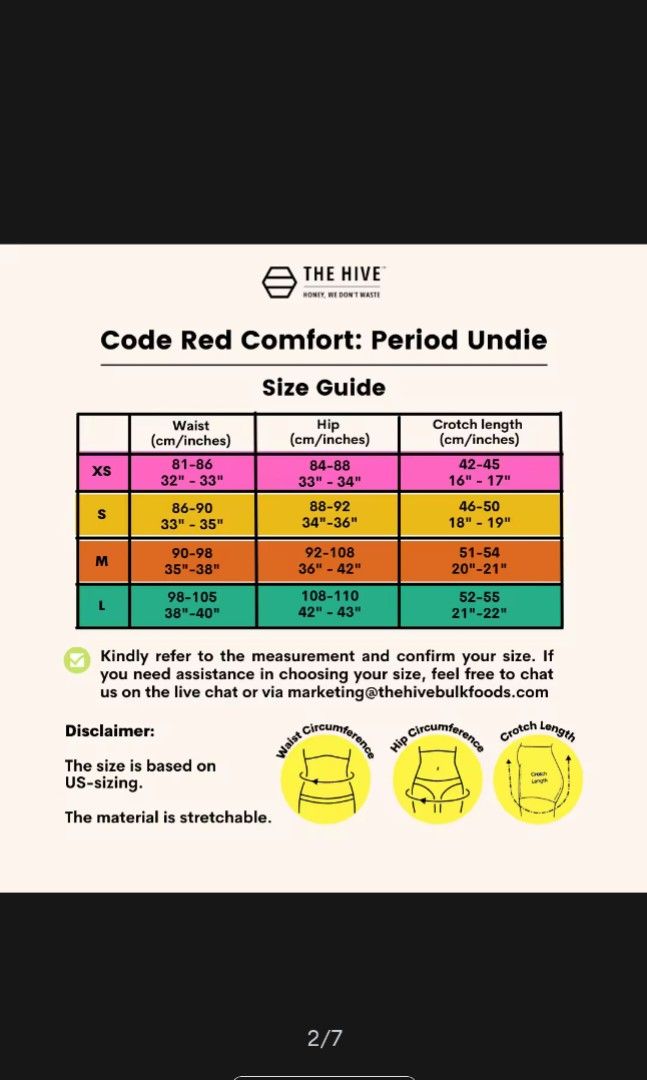 Code Red Comfort Period Underwear
