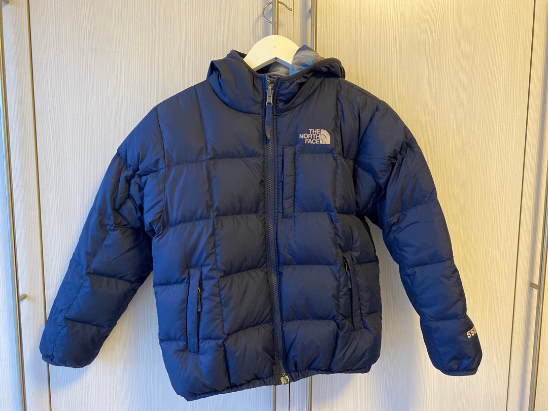 The North Face down reversible jacket with hood, Babies & Kids, Babies