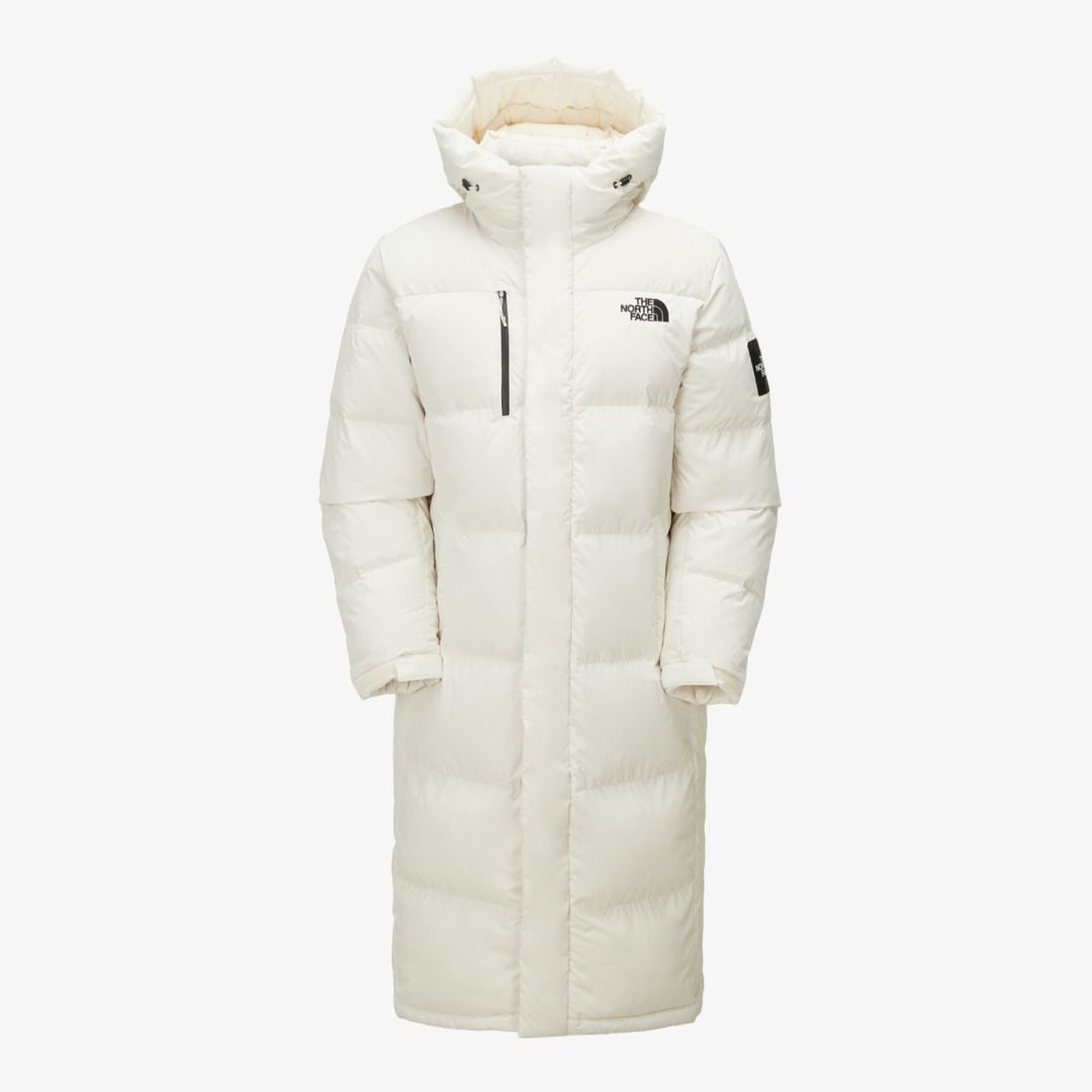 White north face puffer jacket store