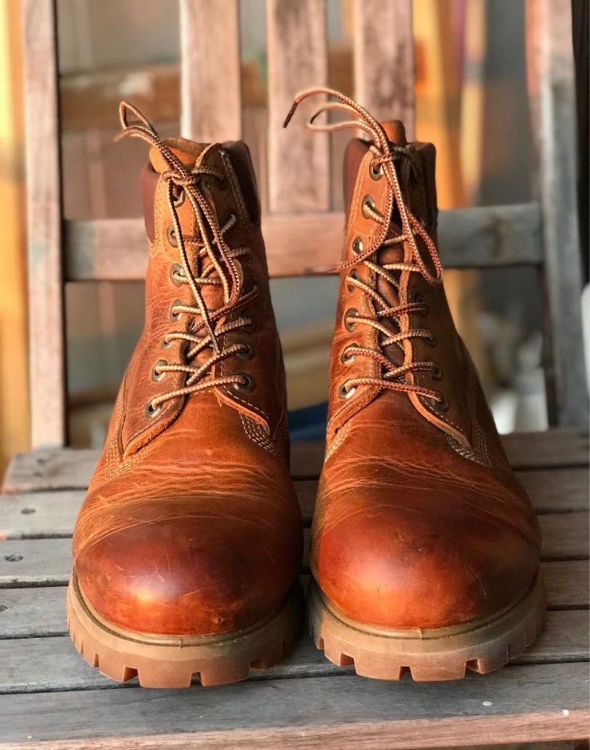 VINTAGE 1980S BVD MEN'S UNDERWEAR TIMBERLAND BOOTS DOUBLE SIDED AD RARE HTF  L023 