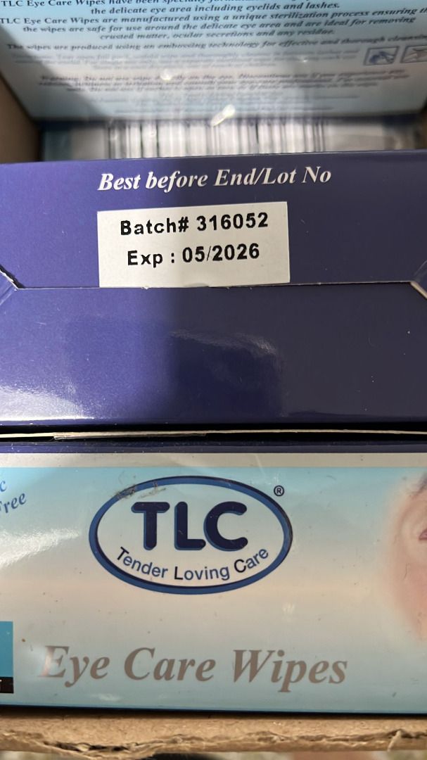 tlc eye care wipes