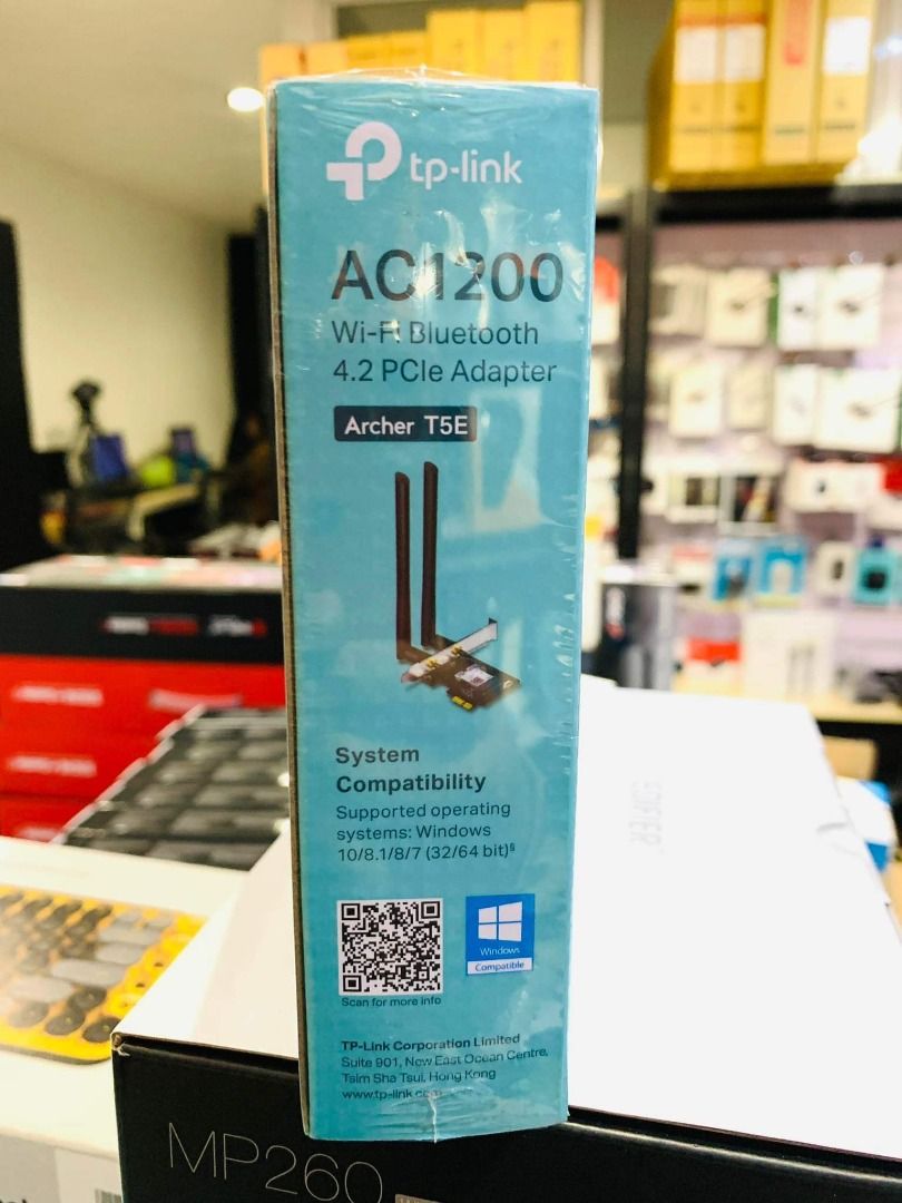 TP-Link Archer T5E AC1200 Wireless WiFi and Bluetooth 4.2 Dual Band ...