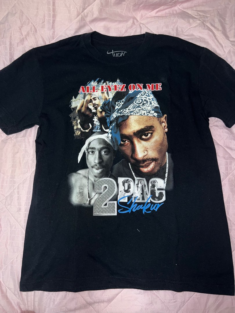 Buy Tupac T Shirt 2PAC All Eyez On Me Logo new Official Unisex Dye