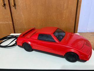 紅色跑車turbo迴帶機