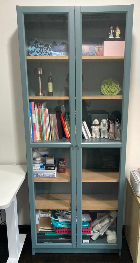 Turquoise Billy Bookcase, Furniture & Home Living, Furniture, Shelves