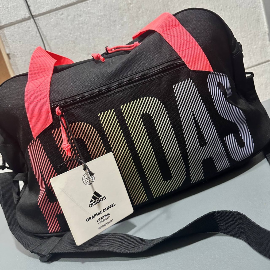 Unisex Adidas Graphic Duffel Bag Women s Fashion Bags Wallets