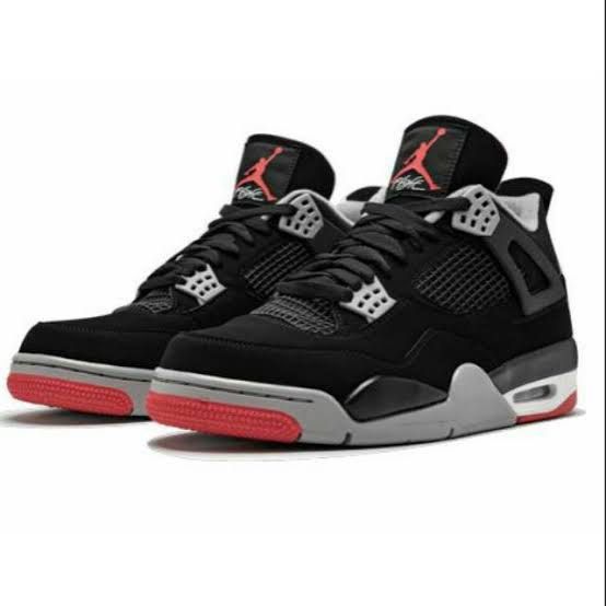 US14 Air Jordan 4 Retro Bred 2019 Men s Fashion Footwear