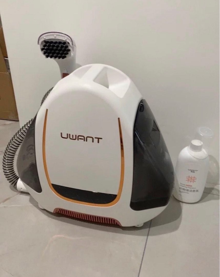 Uwant fabric vacuum cleaner machine deep clean sofa carpet beds not bissell, TV & Home