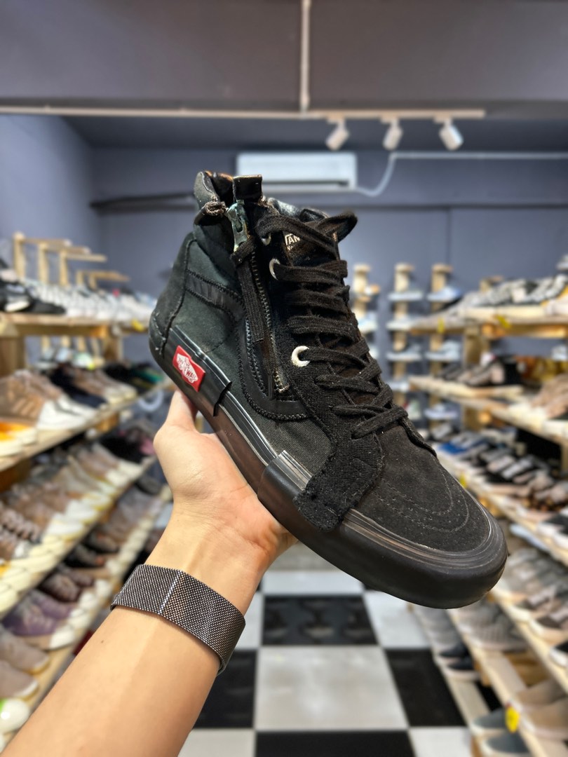 Sk8 hi cap lx on sale black