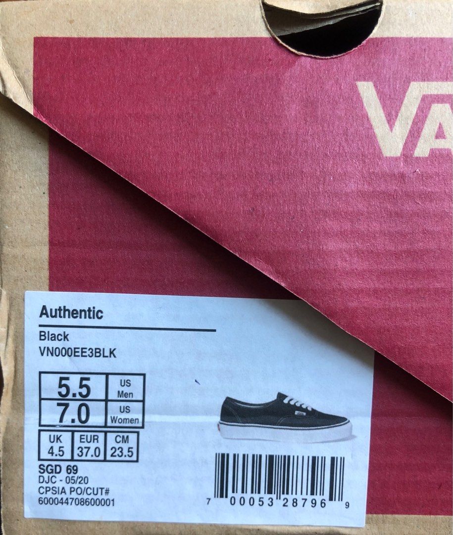 Cheap vans size 7 on sale