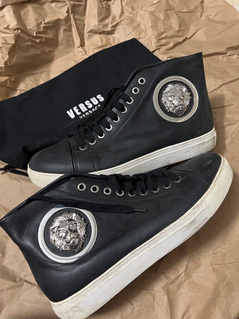 Versace shoes lion head top