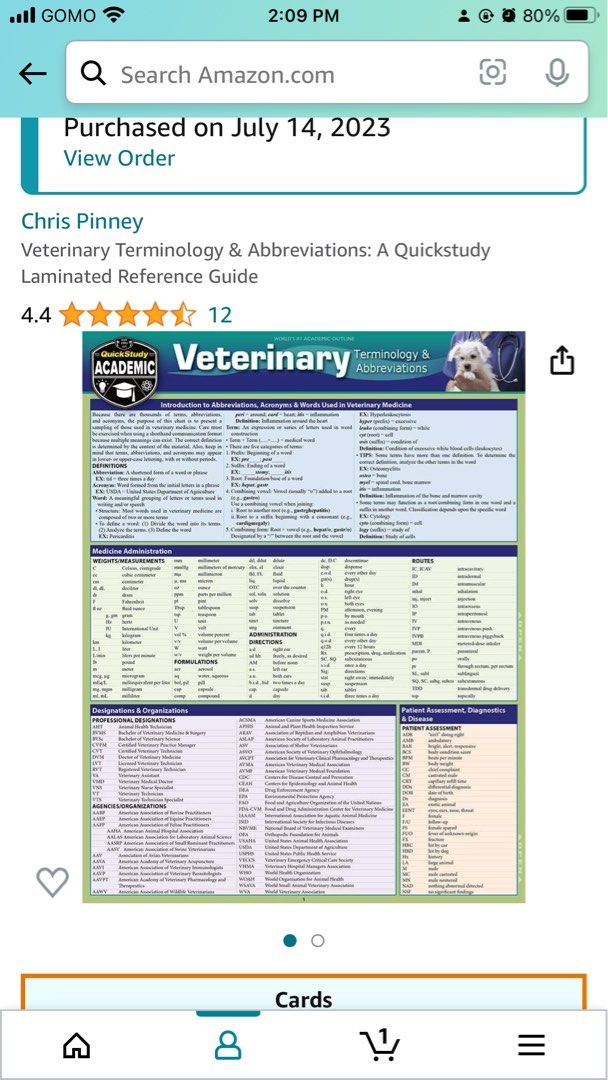 research in veterinary science abbreviation