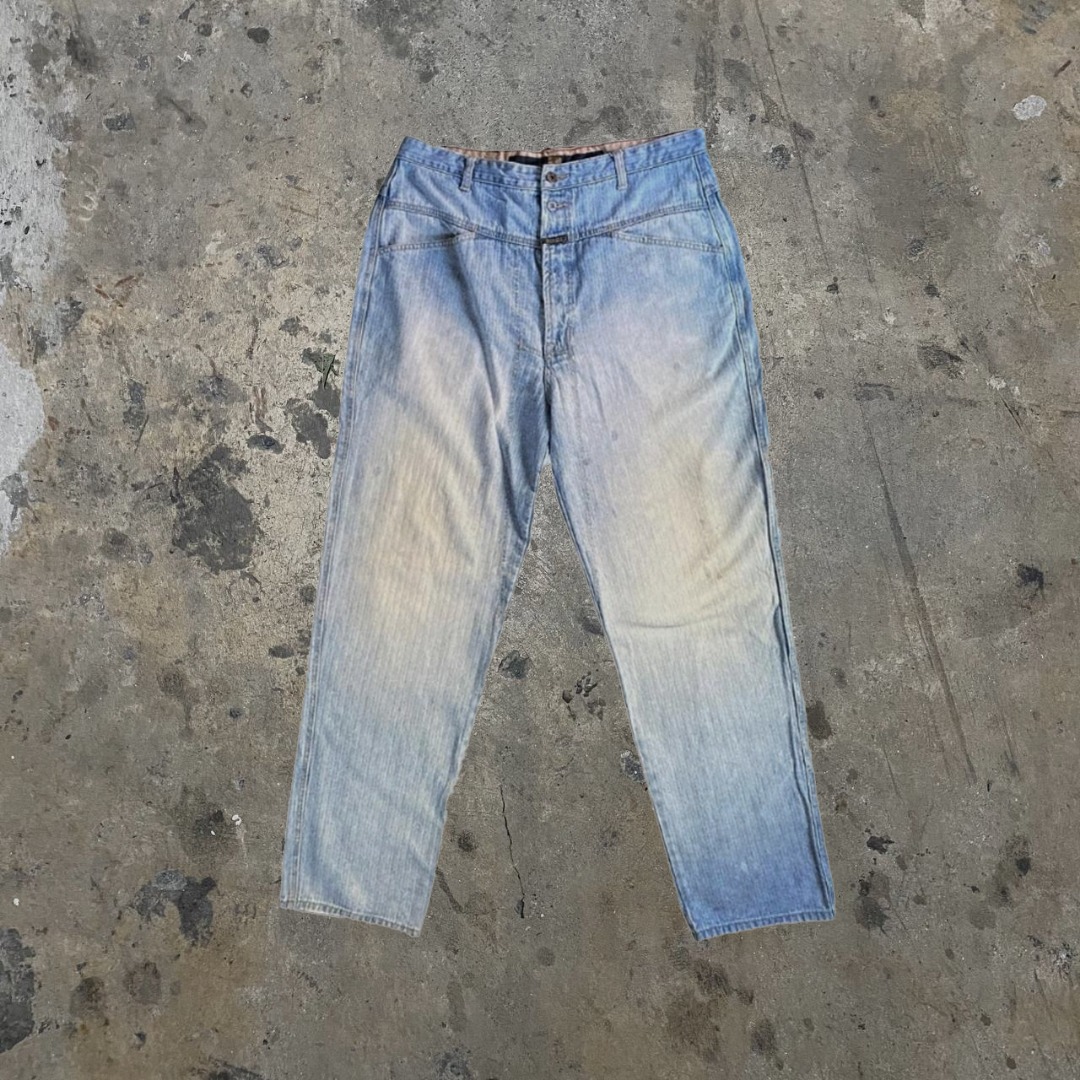 Vintage 80's Marithe Francois Girbaud Archive Parachute Denim