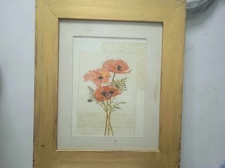 Vintage & wood frame with picture painting