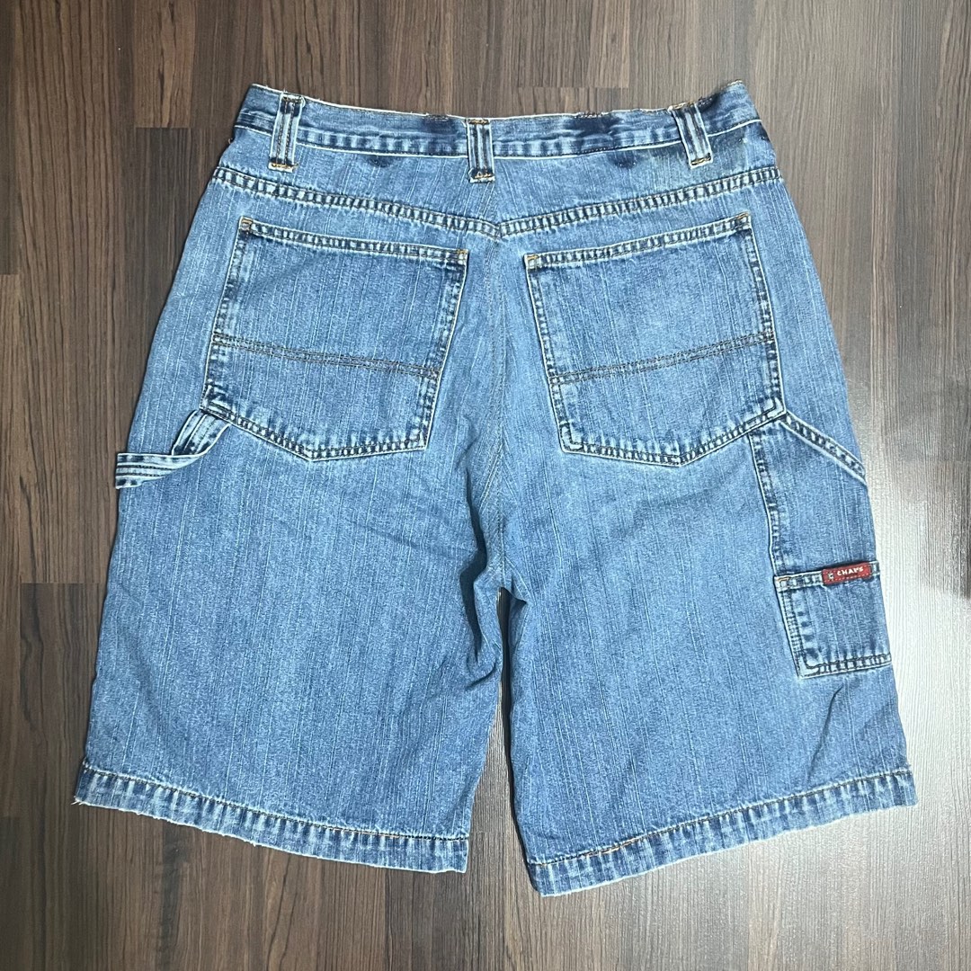 vintage chaps carpenter jorts unisex, Men's Fashion, Bottoms, Shorts on ...