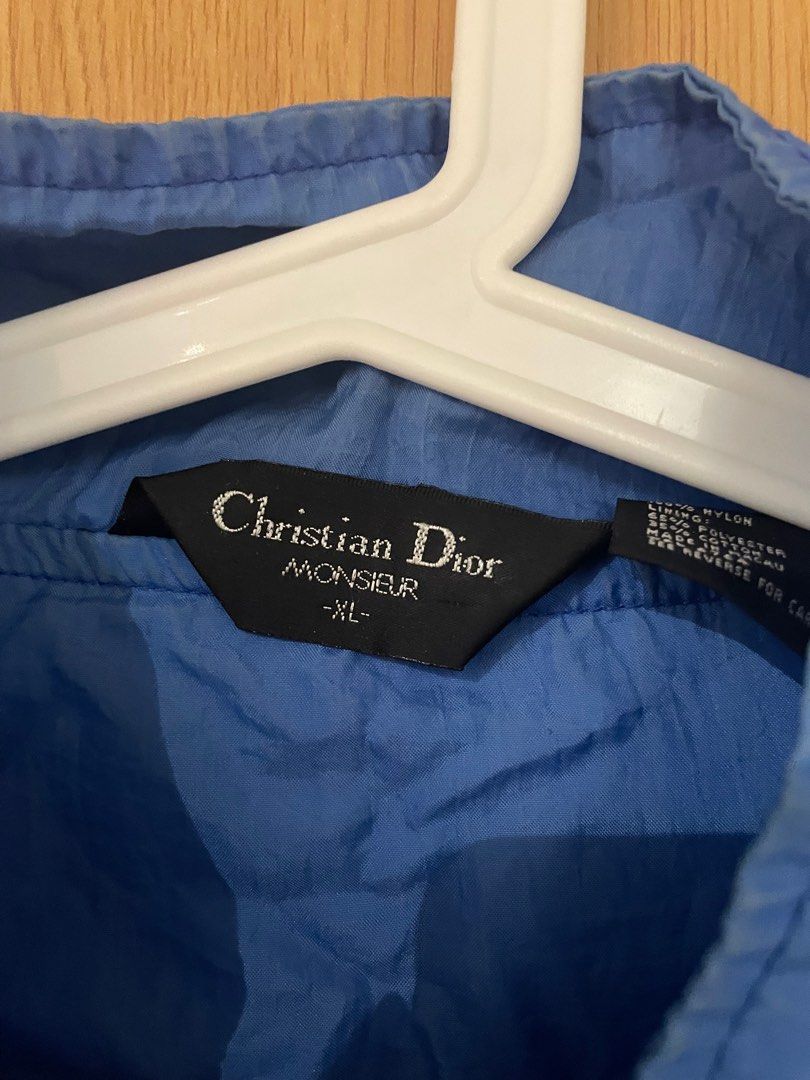Vintage Christian Dior Monsieur colourblock windbreaker Men s